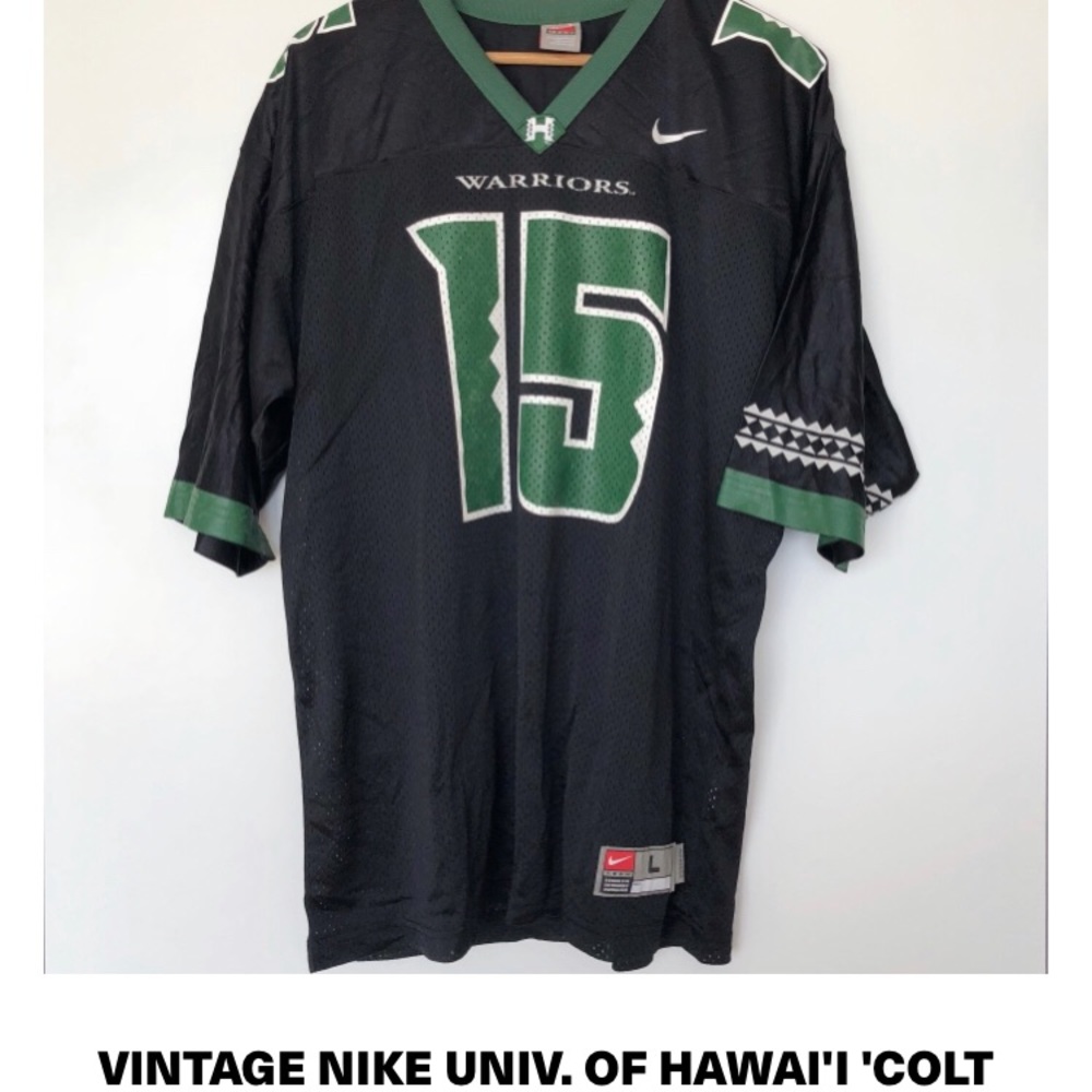 VINTAGE HAWAII JESERY No. 15 COLT RETIRED JERSEY